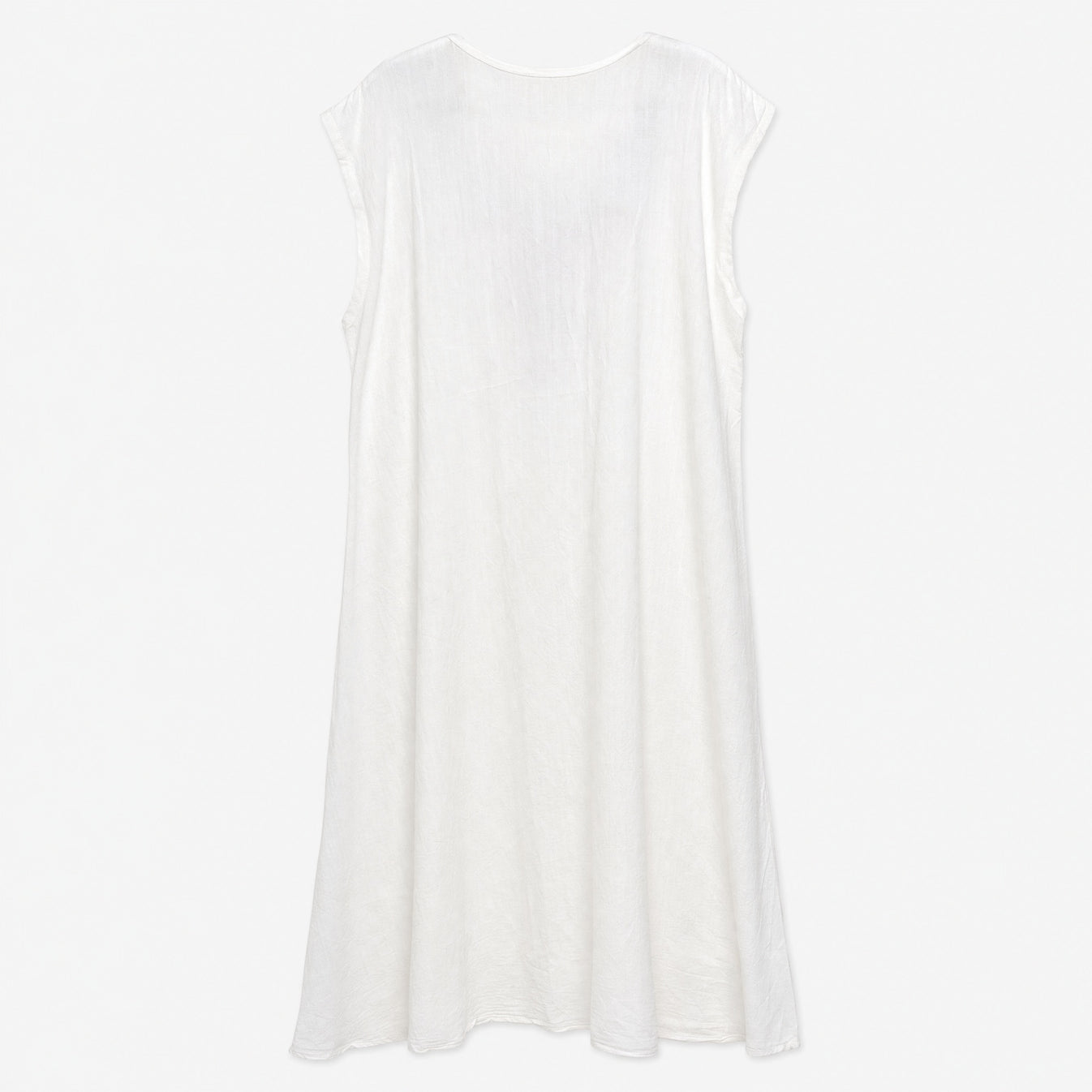HS Jurk Handmade in India Zwart rood groen borduur - effen witte achterzijde
