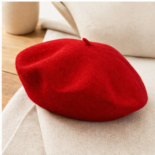 Baret Rood Wol - sfeerbeeld